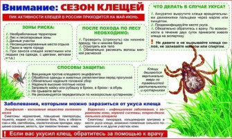Сезон клещей открыт Сезон клещей открыт.